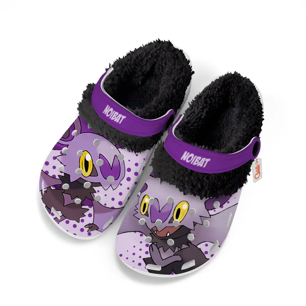 Noibat Edition Fleece-Lined Clogs Personalized Name