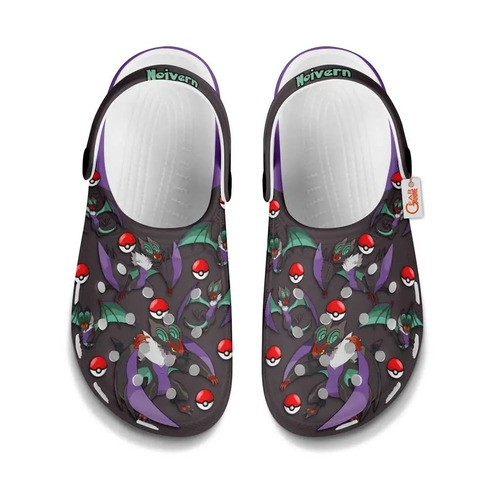 Noivern Edition Custom Anime Clogs Pattern Style