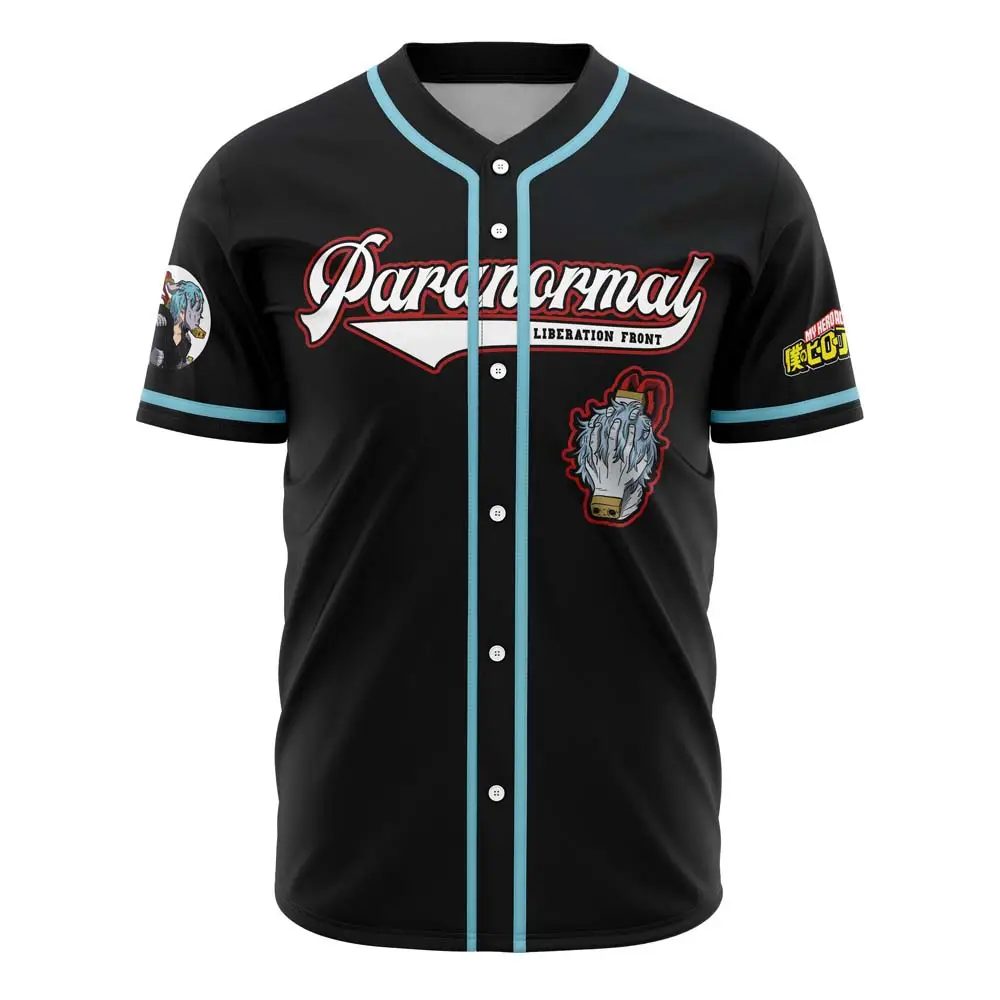Nysekai "Paranormal Liberation Front Shigaraki" My Hero Academia Baseball Jersey