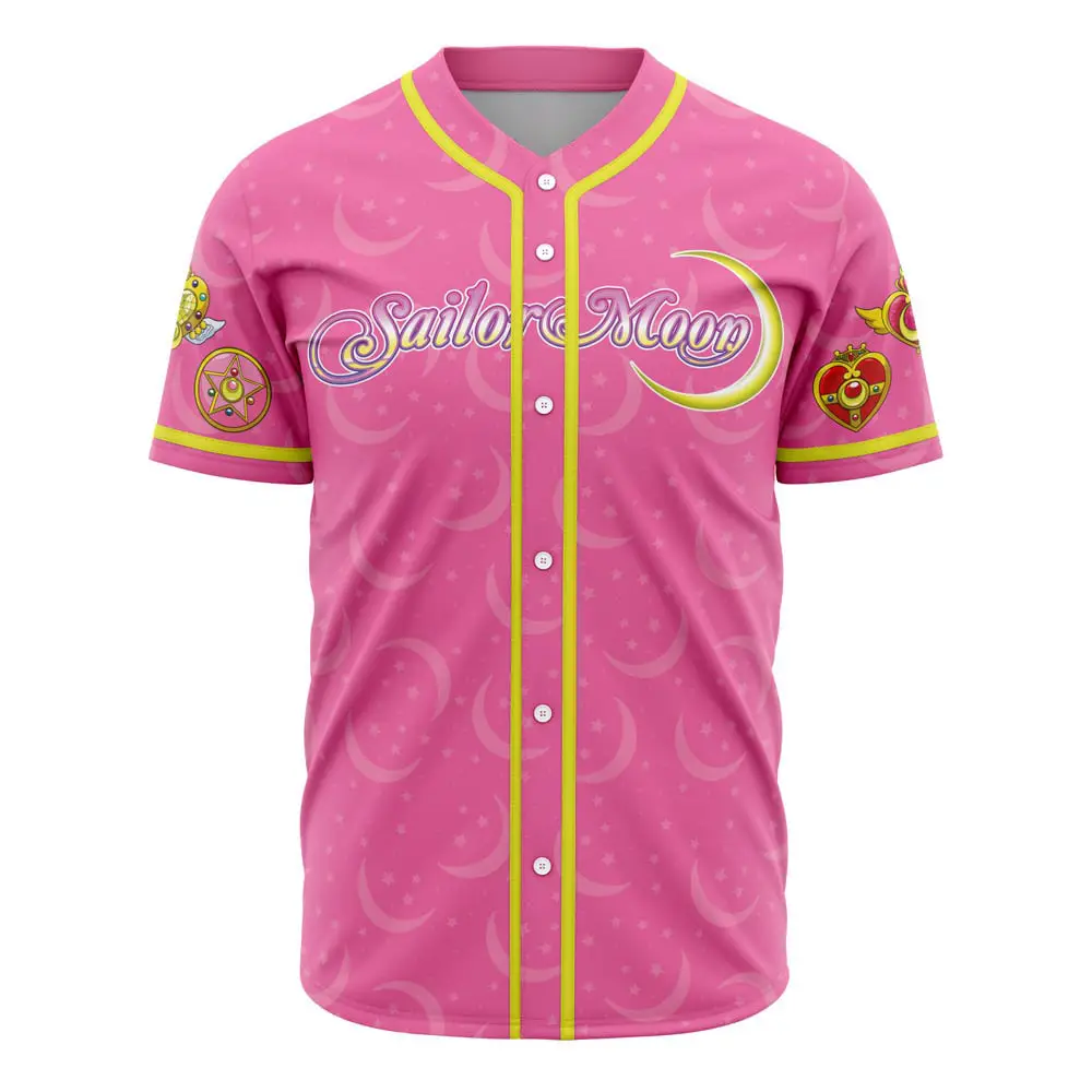 Nysekai "Pretty Guardian V1 Sailor Moon Baseball Jersey