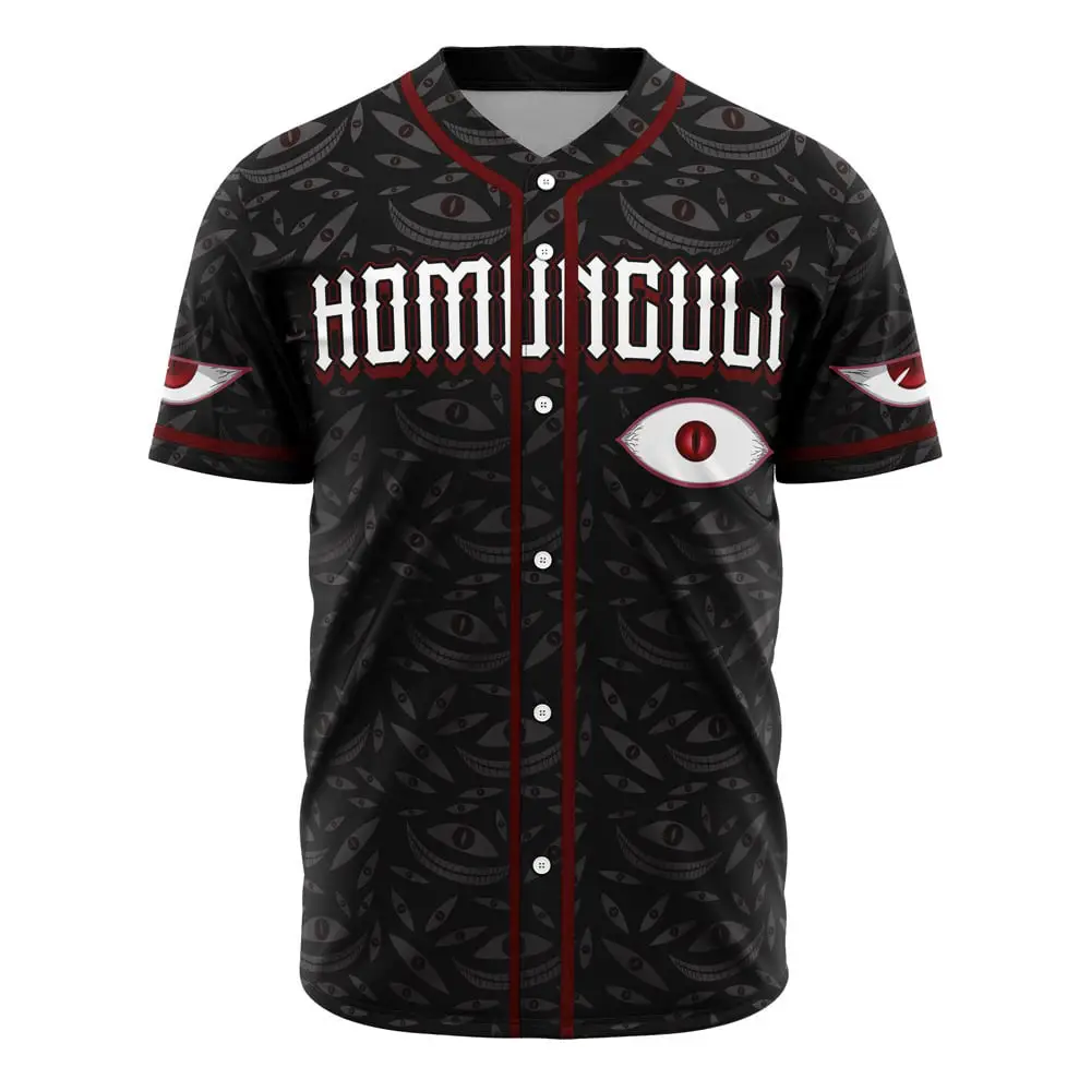 Nysekai "Pride Homunculus" Fullmetal Alchemist Baseball Jersey