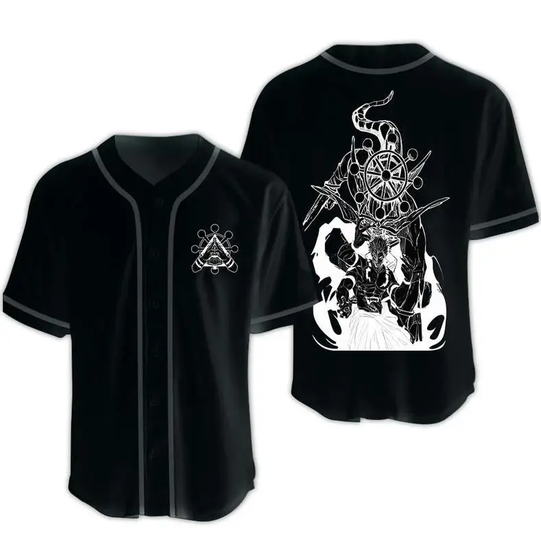 Nysekai "Sukuna x Mahoraga" Jujutsu Kaisen Baseball Jersey
