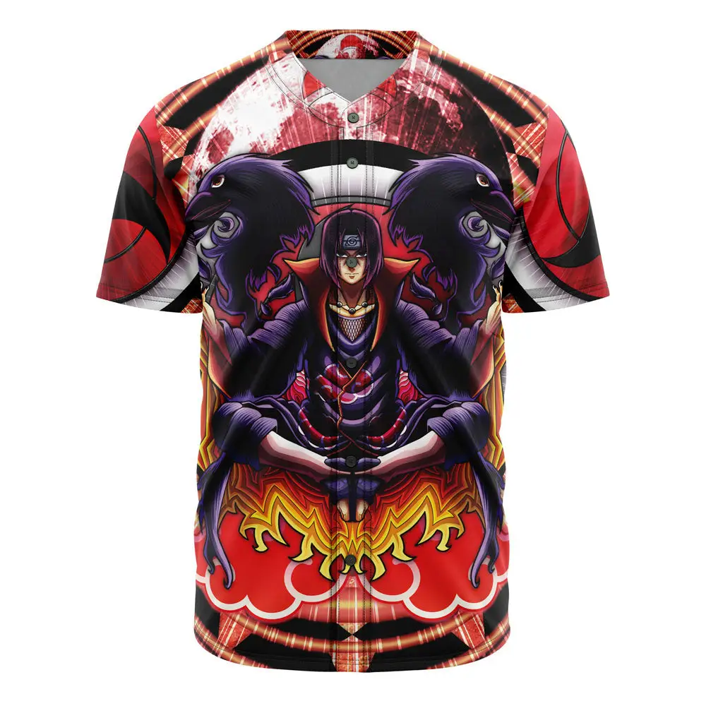 Nysekai "Trippy Itachi Uchiha" Naruto Baseball Jersey