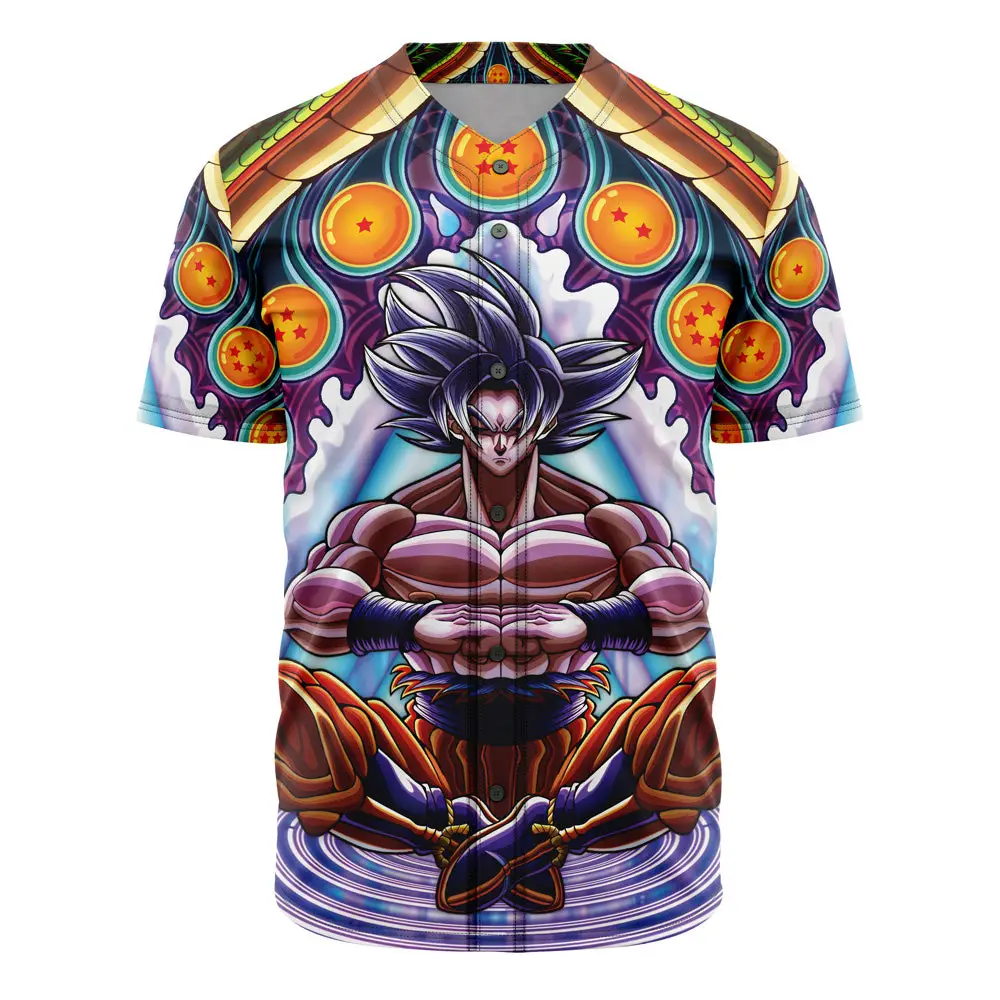 Nysekai "Trippy Ultra Instinct Goku Dragon Ball Super Baseball Jersey