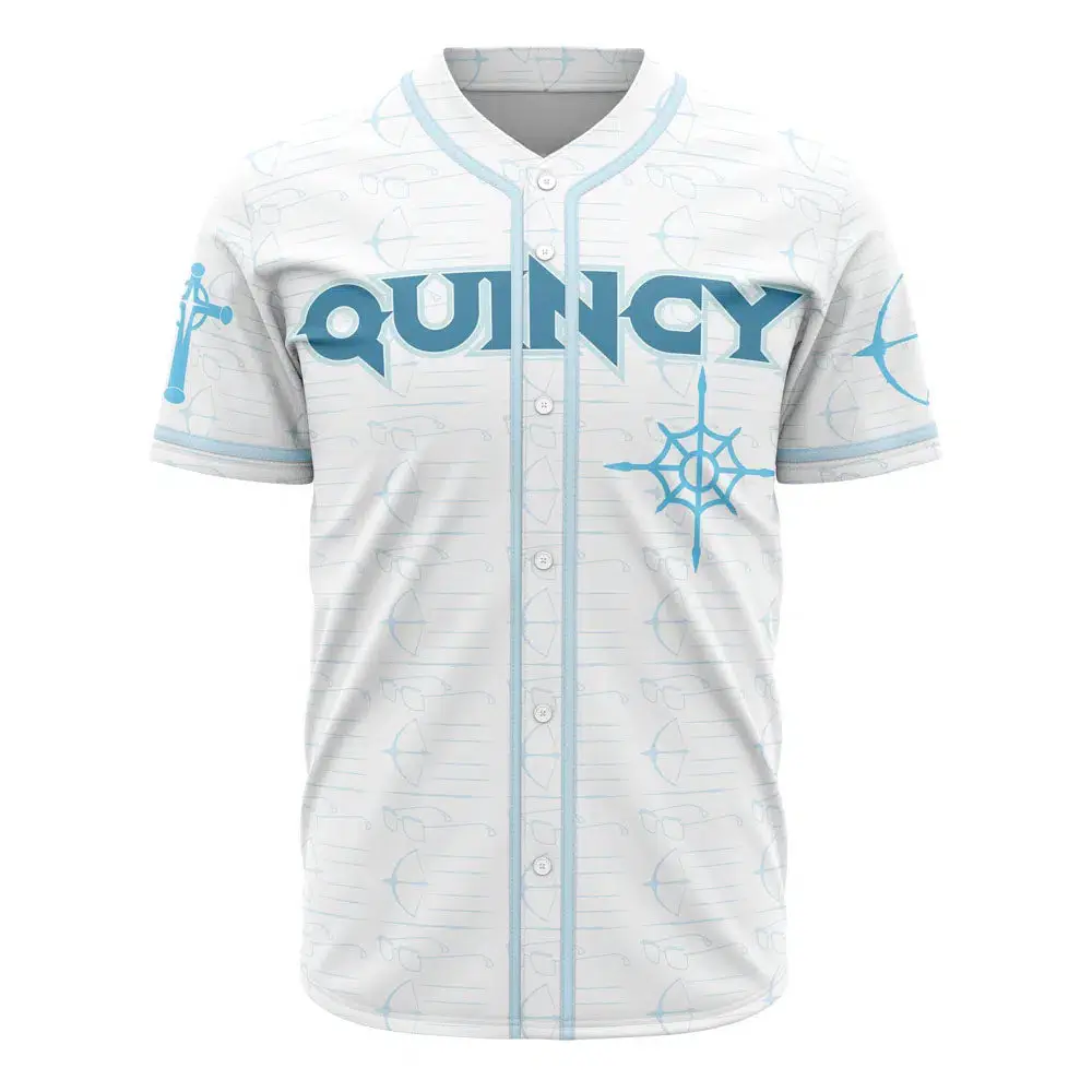 Nysekai "Uryu Ishida" Bleach Baseball Jersey