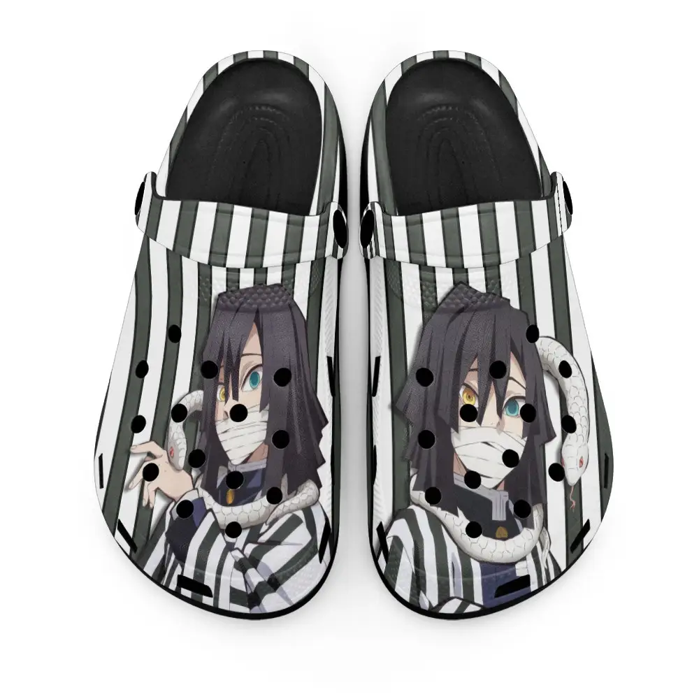 Obanai Iguro Edition Custom Anime Clogs