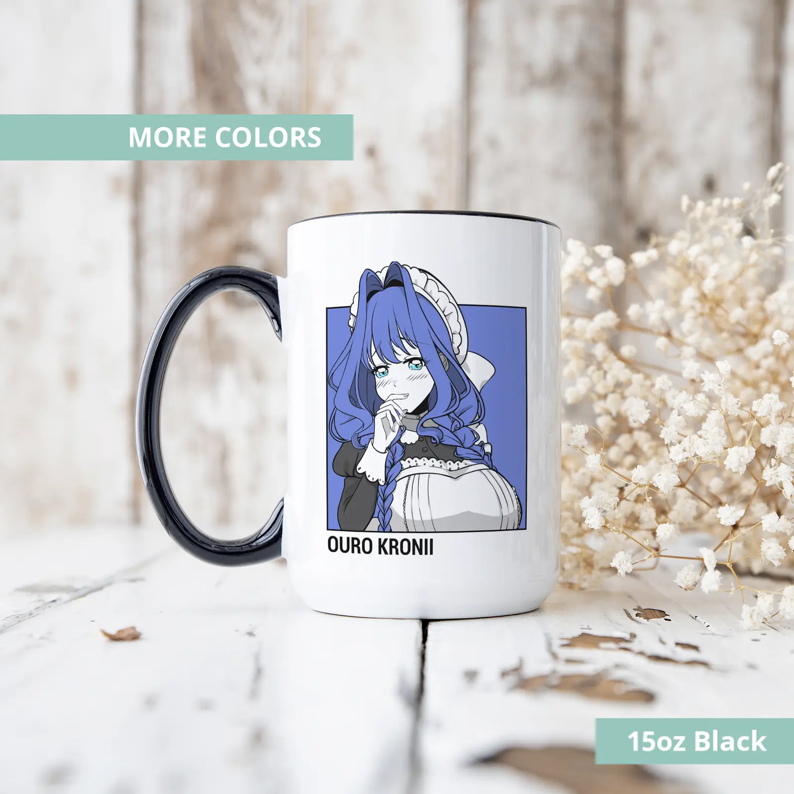 Ouro Kronii Maid - Mug