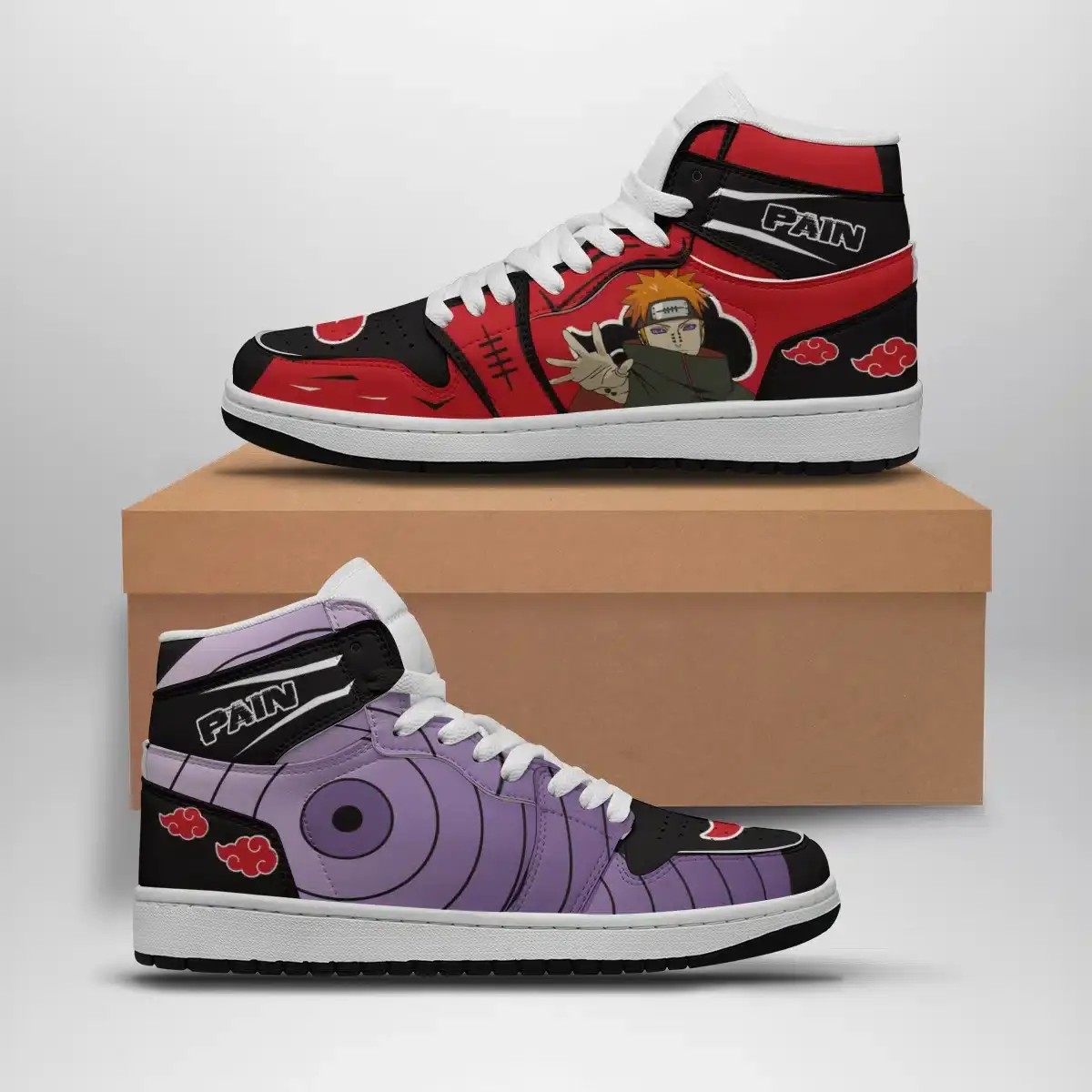 Pain Nagato Air Jordan 1 Shoes