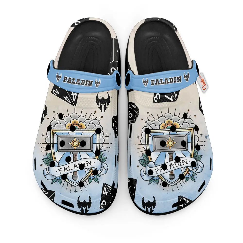 Paladin Dungeons And Dragons Personalized Edition Premium Clogs for True Fans