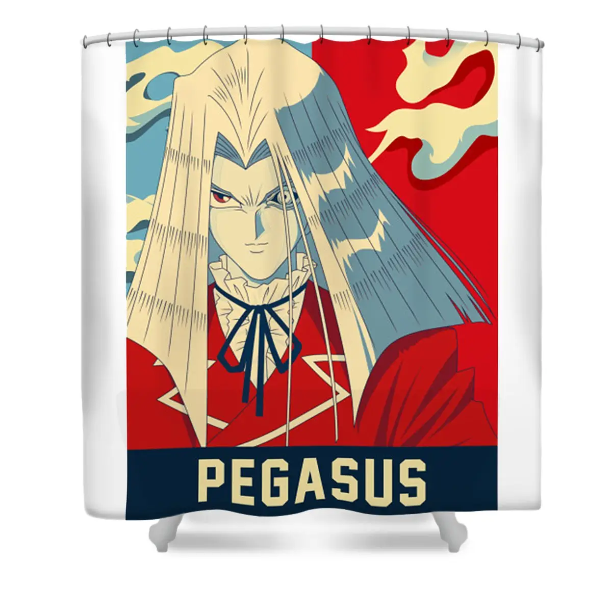 Pegasus Shower Curtain | Anime Shower Curtains