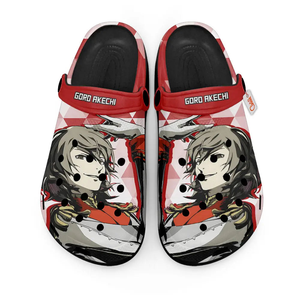 Persona Goro Akechi Premium EVA Clogs For Gamer