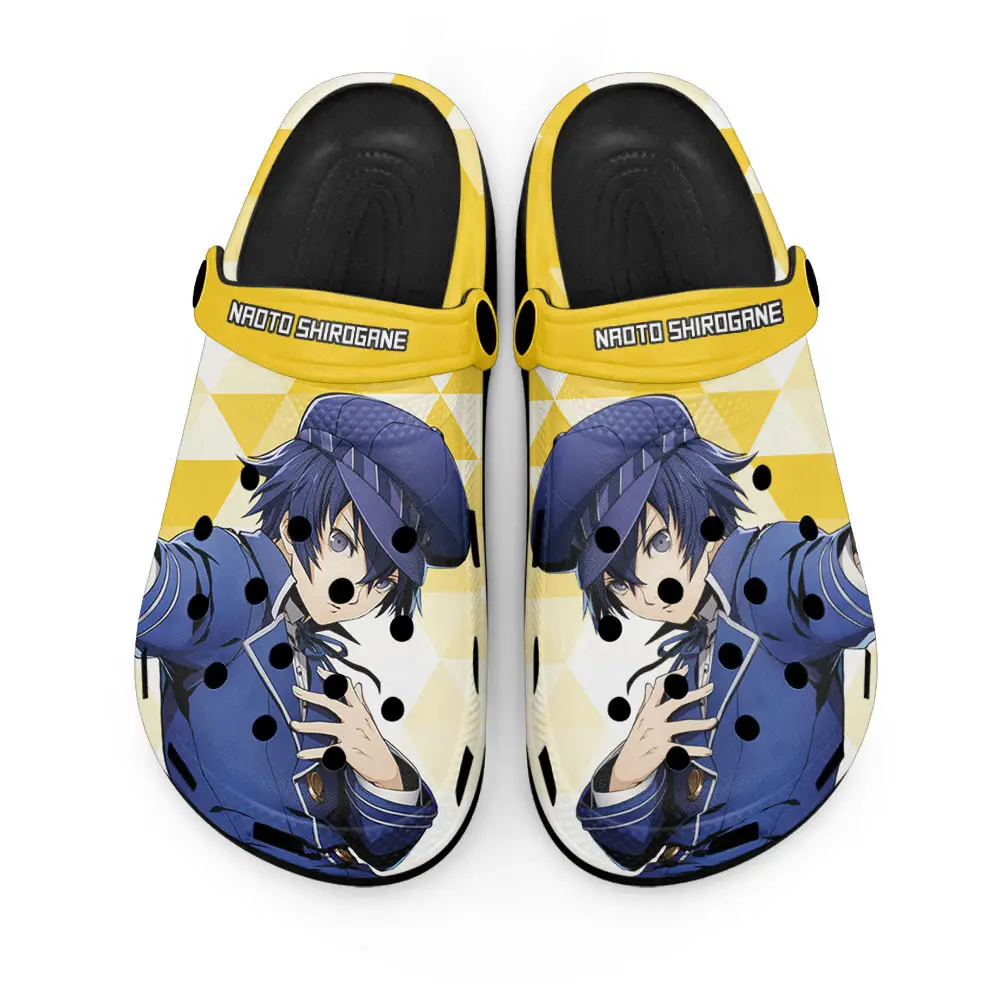 Persona Naoto Shirogane Edition Premium Clogs for True Fans For Gamer