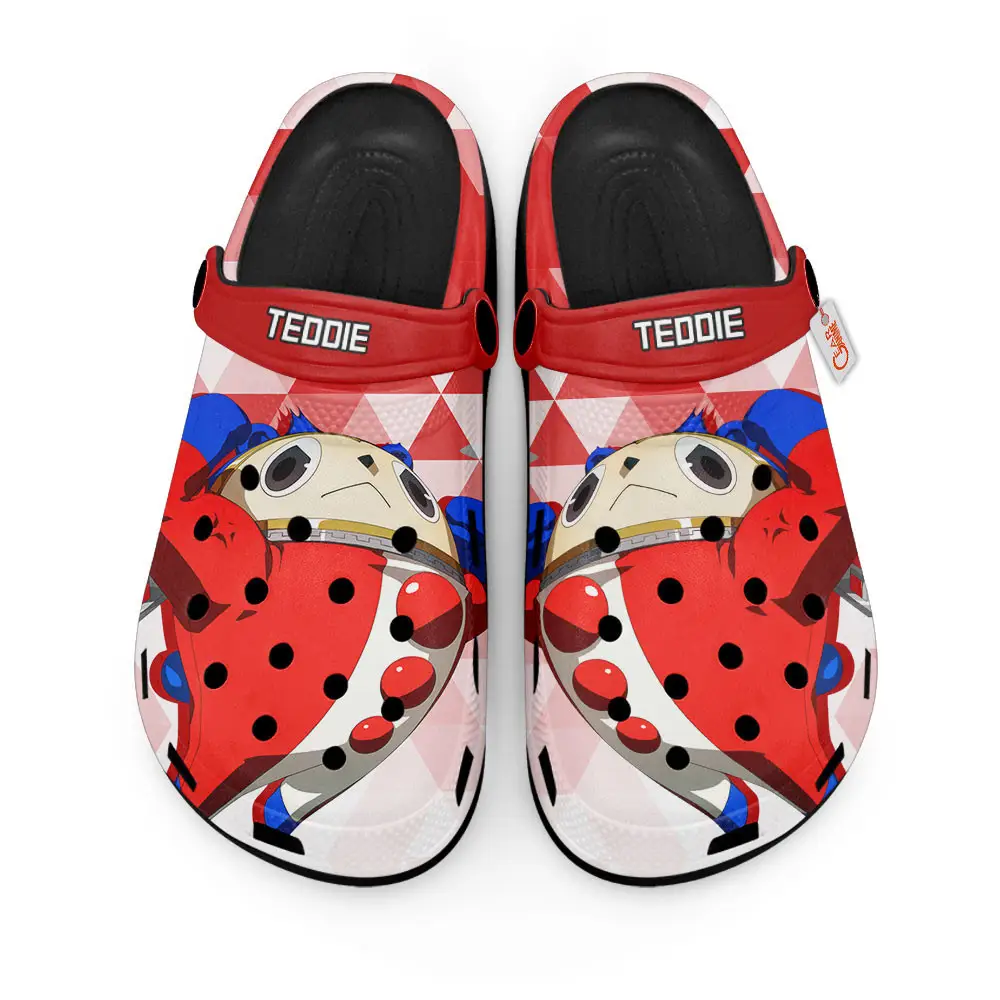 Persona Teddie Edition Premium Clogs for True Fans For Gamer