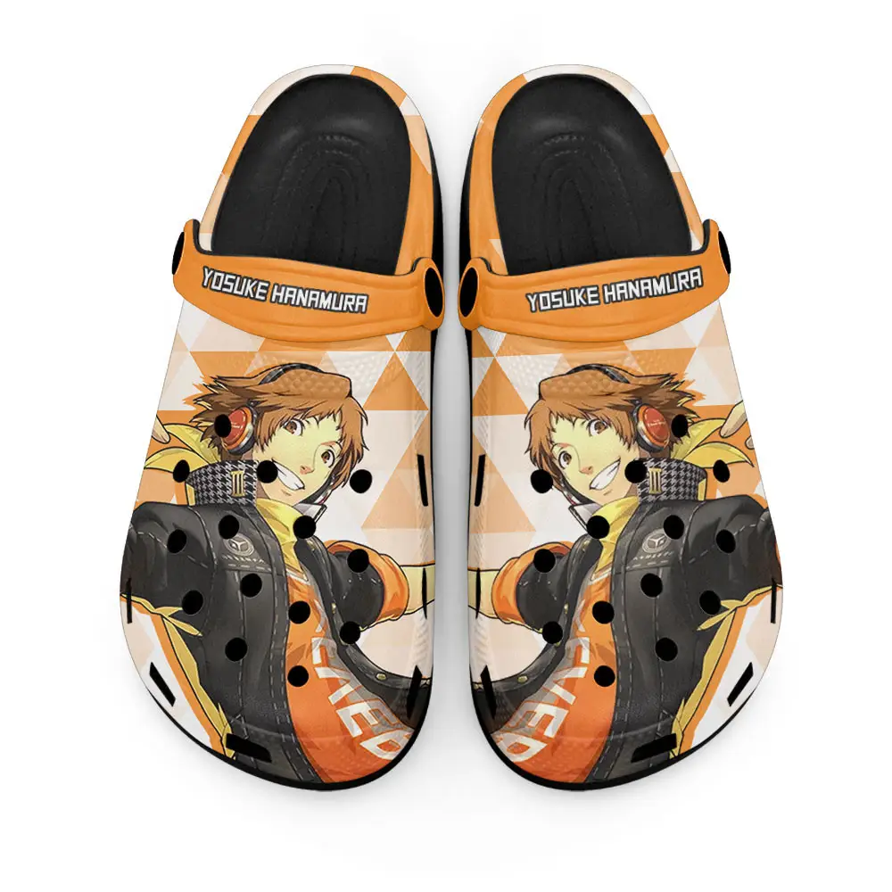 Persona Yosuke Hanamura Edition Premium Clogs for True Fans For Gamer