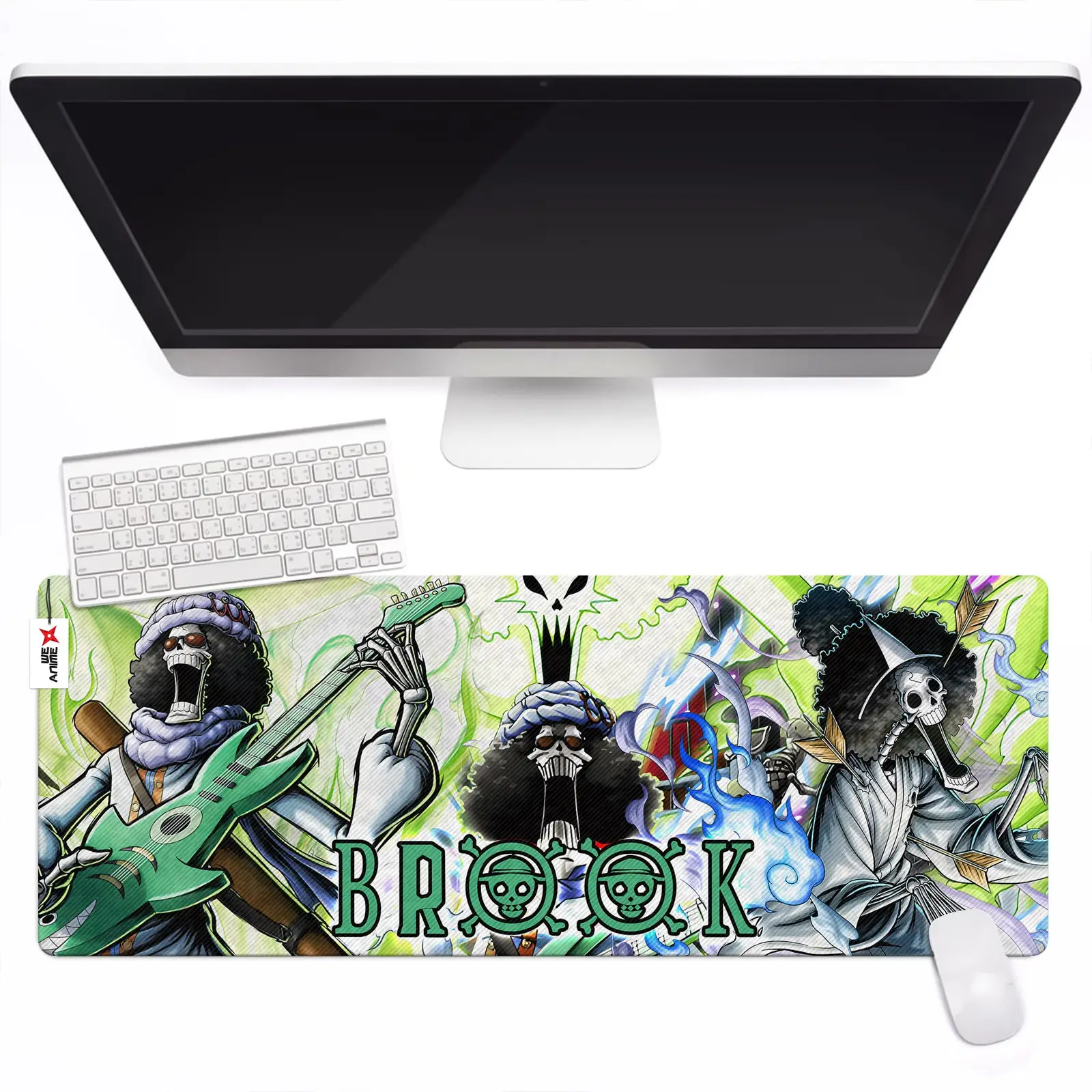 Personalized Name Anime Mouse Mats Custom Brook