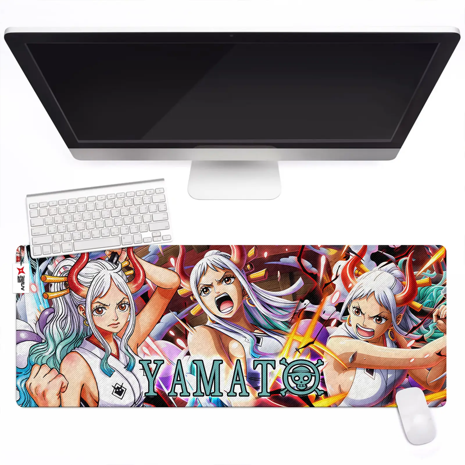 Personalized Name Anime Mouse Mats Custom Yamato