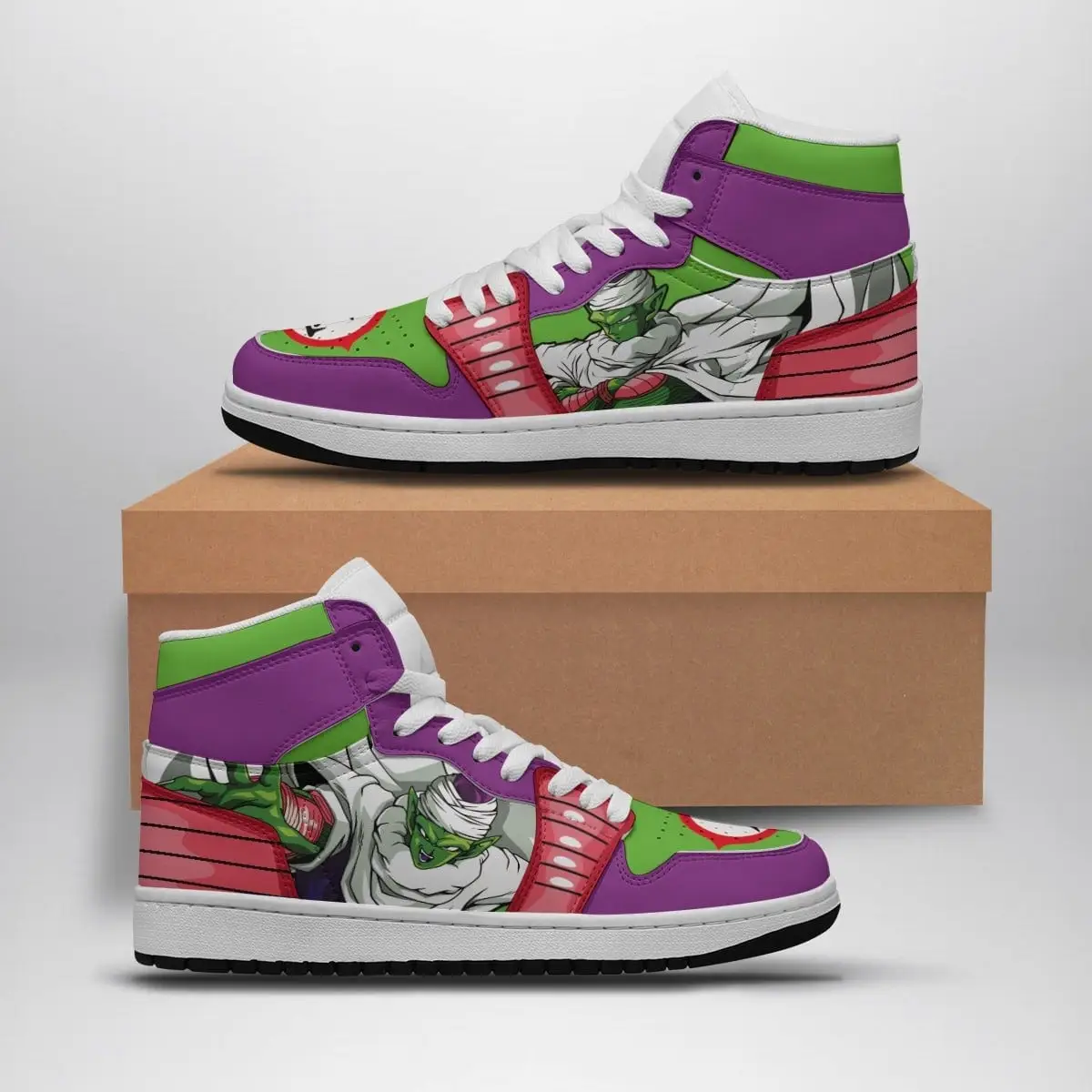 Piccolo Dragon Ball Z Air Jordan 1 Shoes