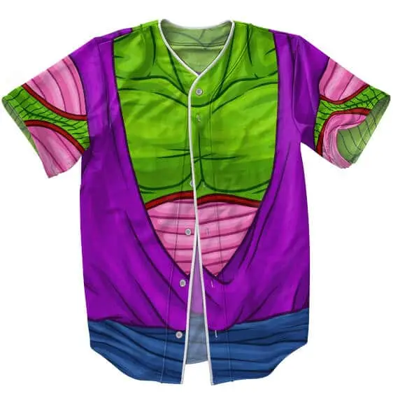Piccolo Skin Outfit Dragon Ball Z Baseball Shirt