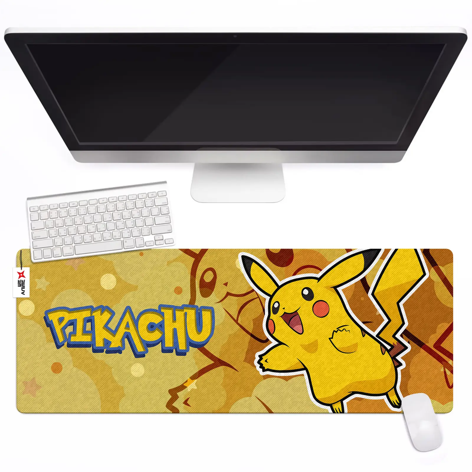 Pikachu Mouse Mat Custom Anime Personalized Mouse Pad