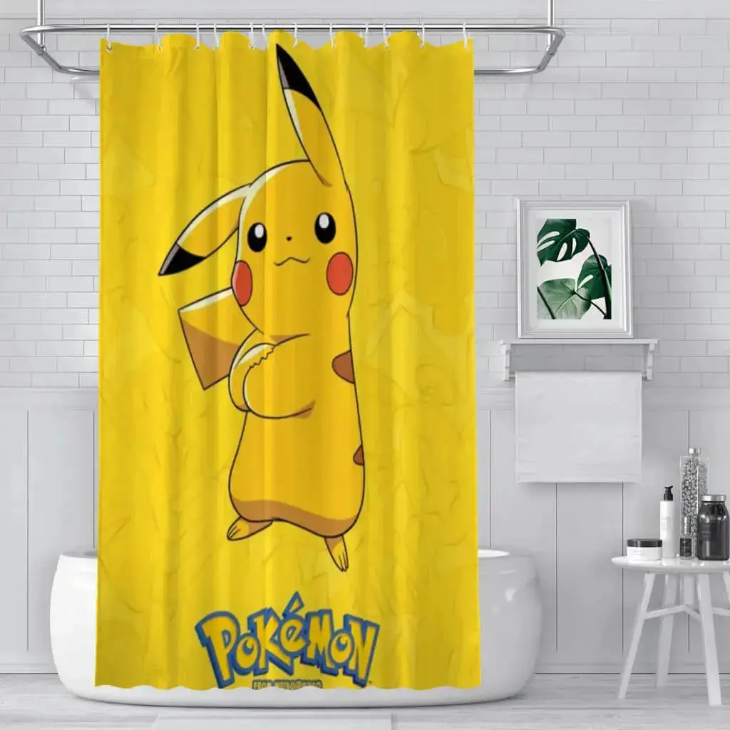 Pikachu Shower Curtain