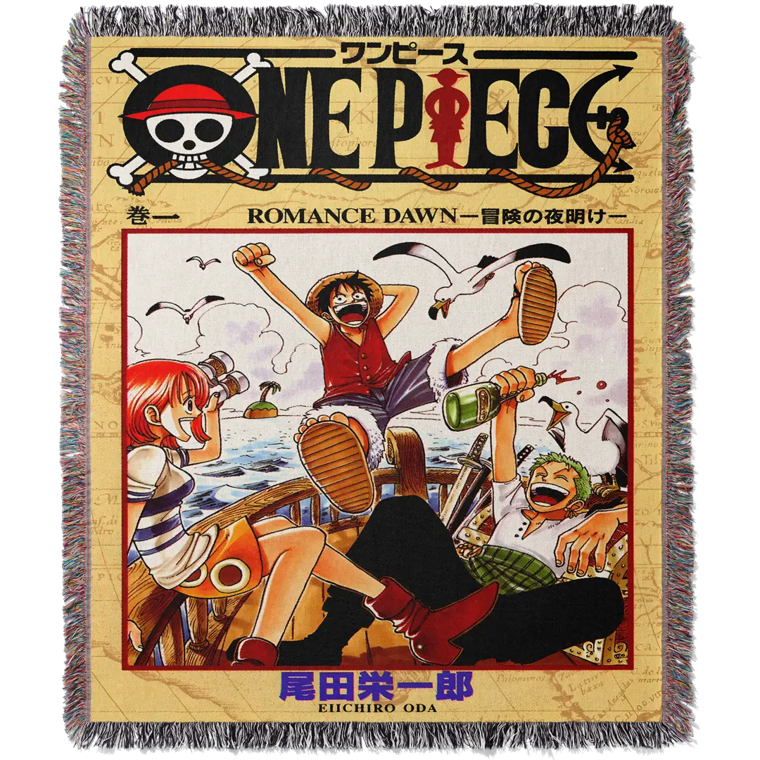 Pirate 9 Woven Blanket Tapestry