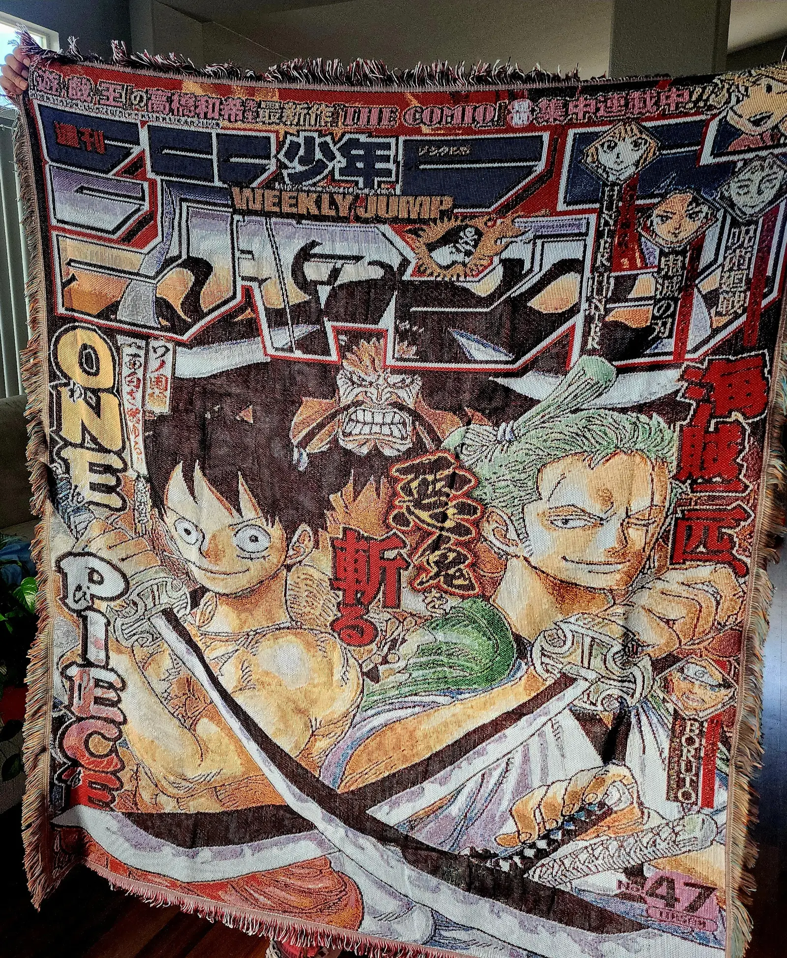 Pirate Jump Woven Blanket