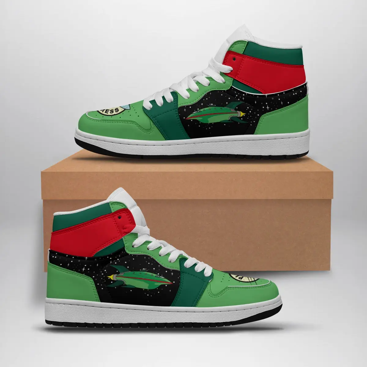Planet Express Futurama Air Jordan 1 Shoes