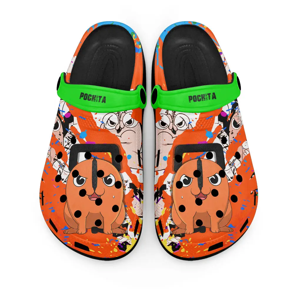 Pochita Premium EVA Clogs Dog Devil Custom Name