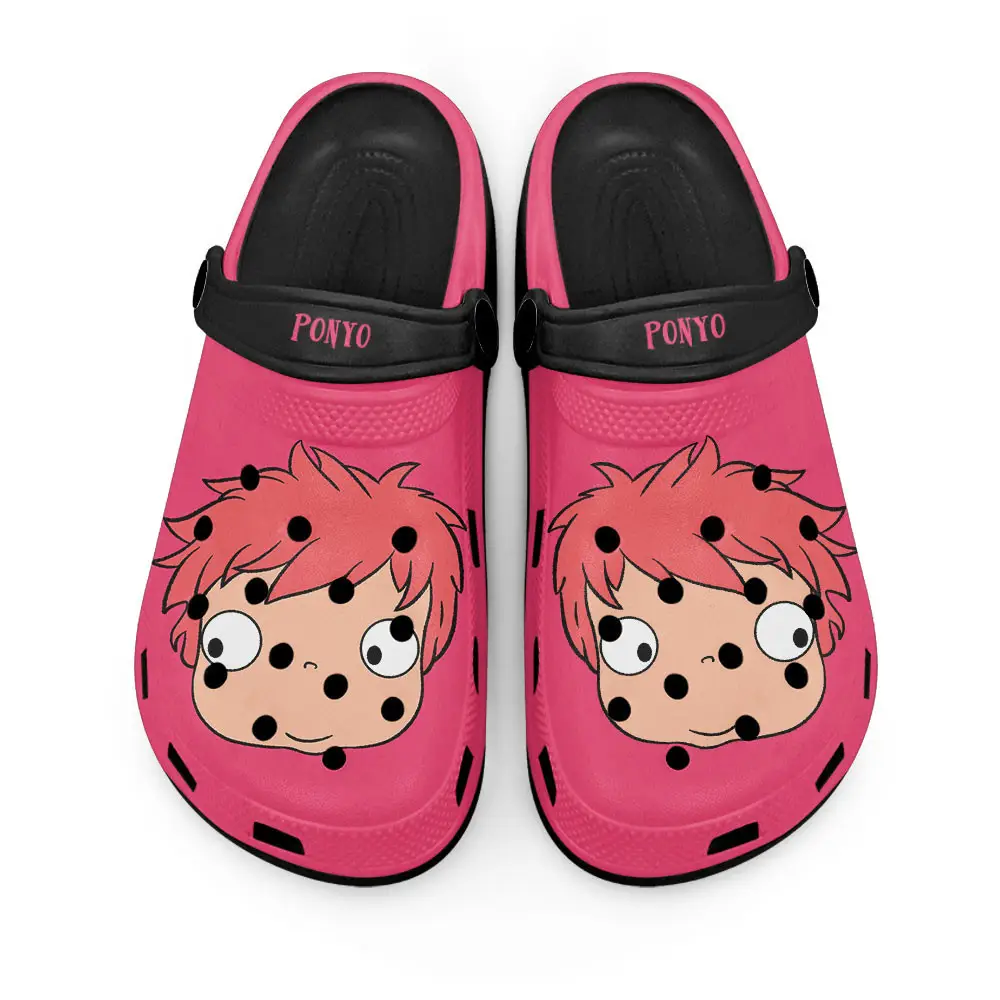 Ponyo Premium EVA Clogs Custom Name