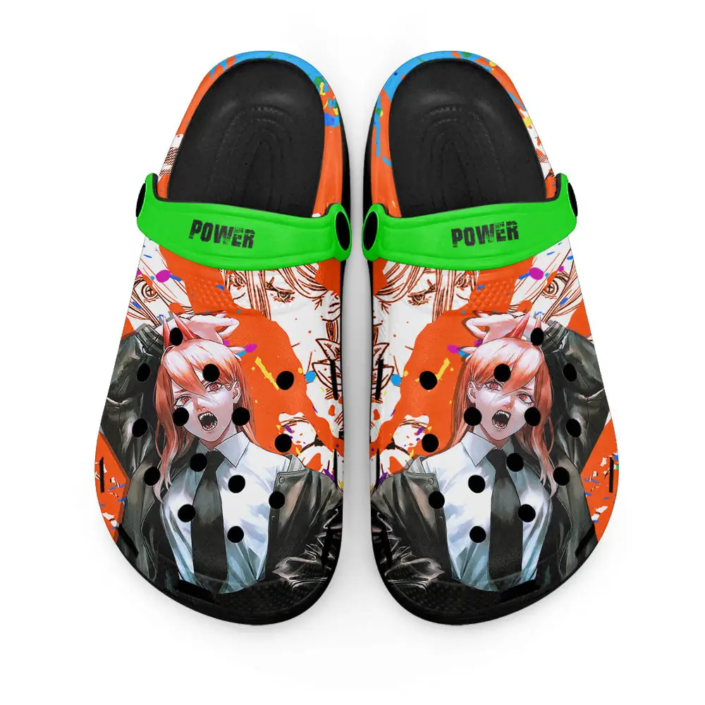 Power Blood Devil Premium EVA Clogs Custom Name