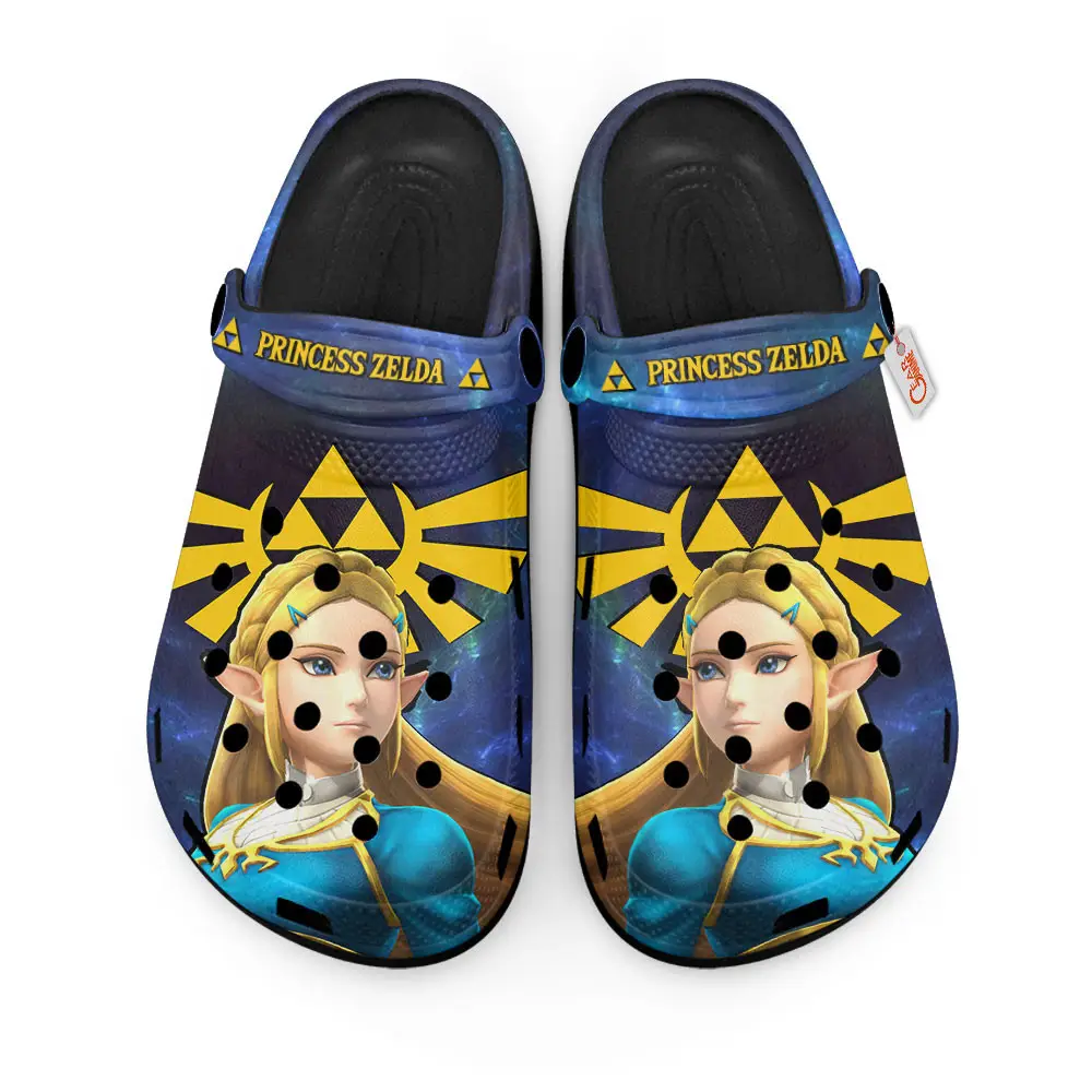 Princess Zelda Premium Clogs Legend of Zelda Personalized