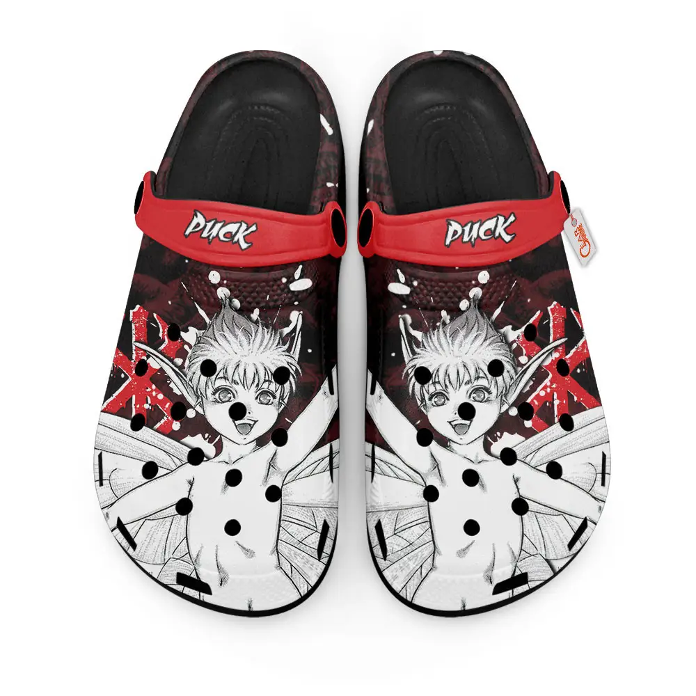 Puck Personalized Anime Clogs