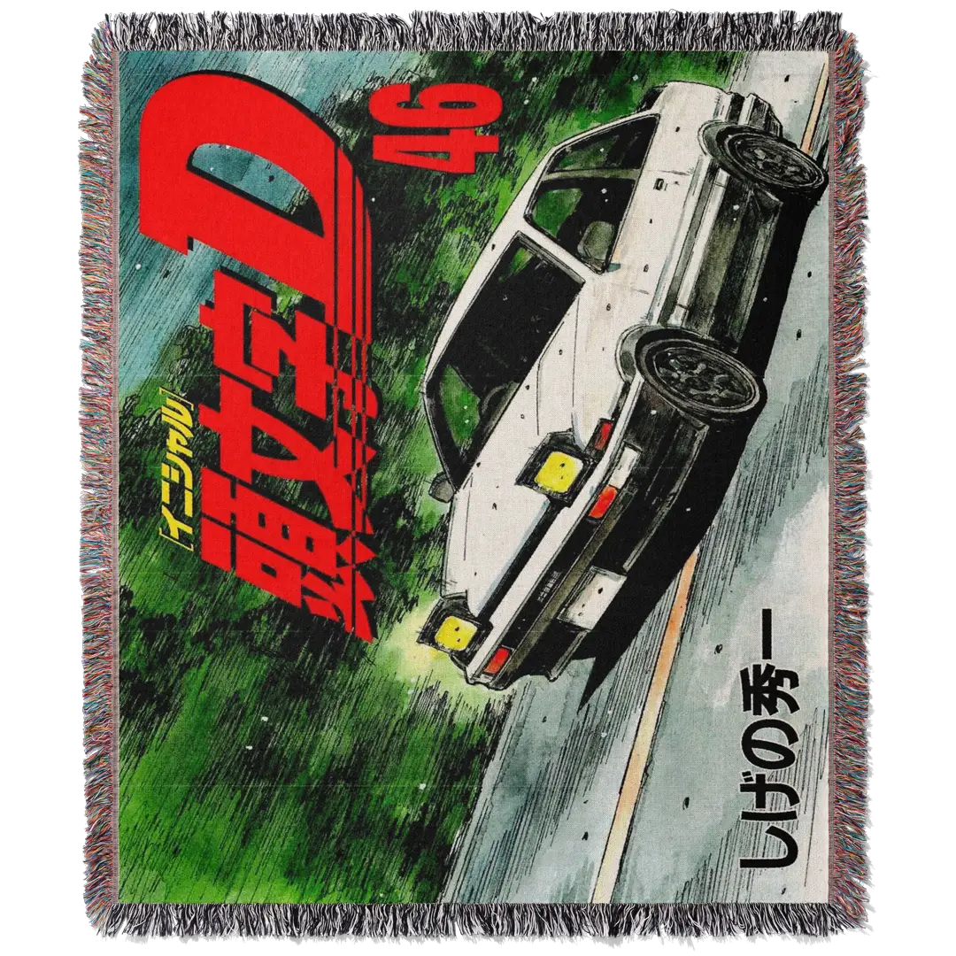 Racing 2 Woven Blanket Tapestry