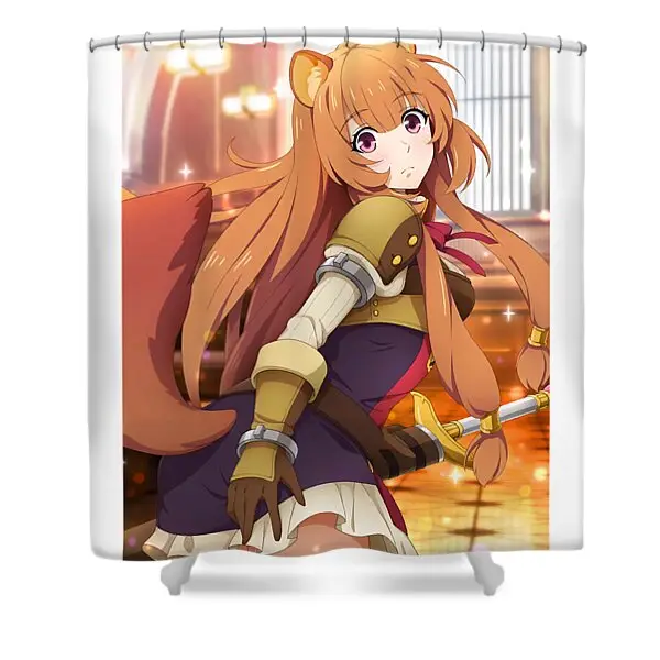 Raphtalia Girl The Rising Of The Shield Hero Shower Curtain | Anime Shower Curtains