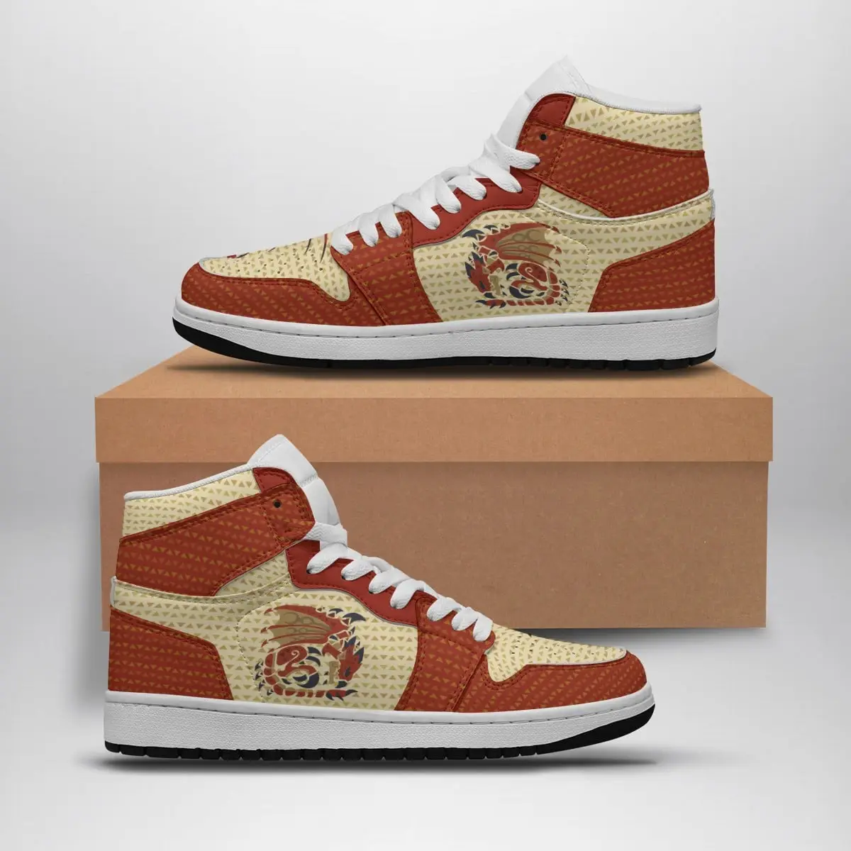 Rathalos Monster Hunter Air Jordan 1 Shoes