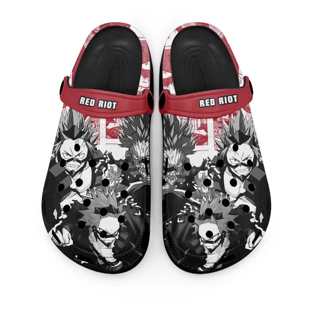 Red Riot Premium EVA Clogs Custom Name