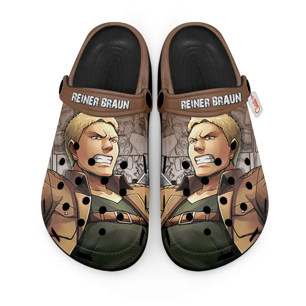 Reiner Braun Premium EVA Clogs Custom Name