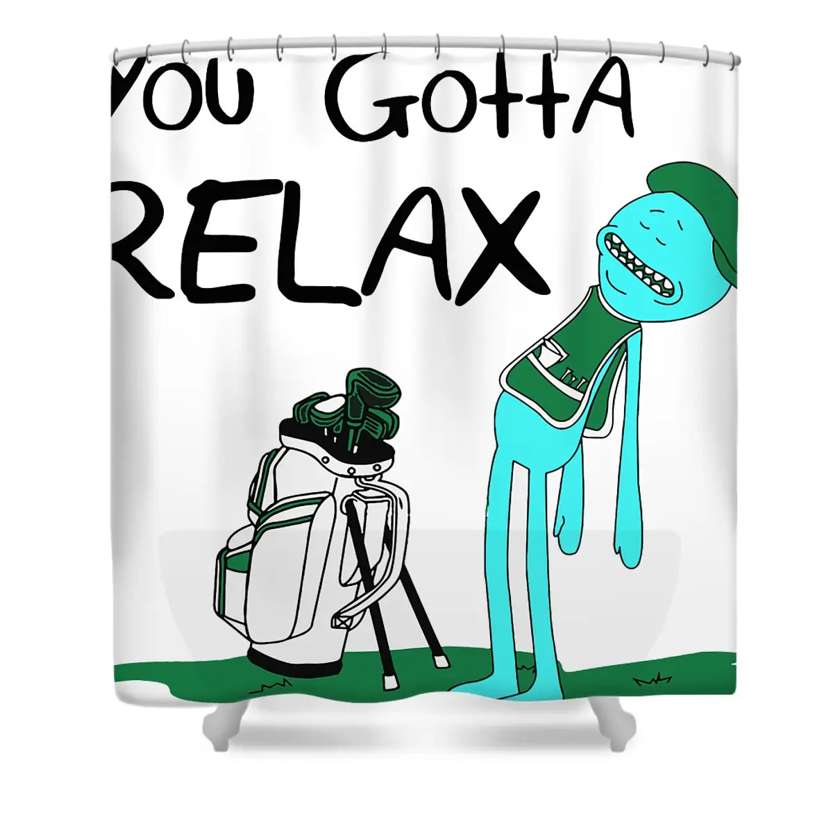 Rick and Morty Shower Curtain | Anime Shower Curtains