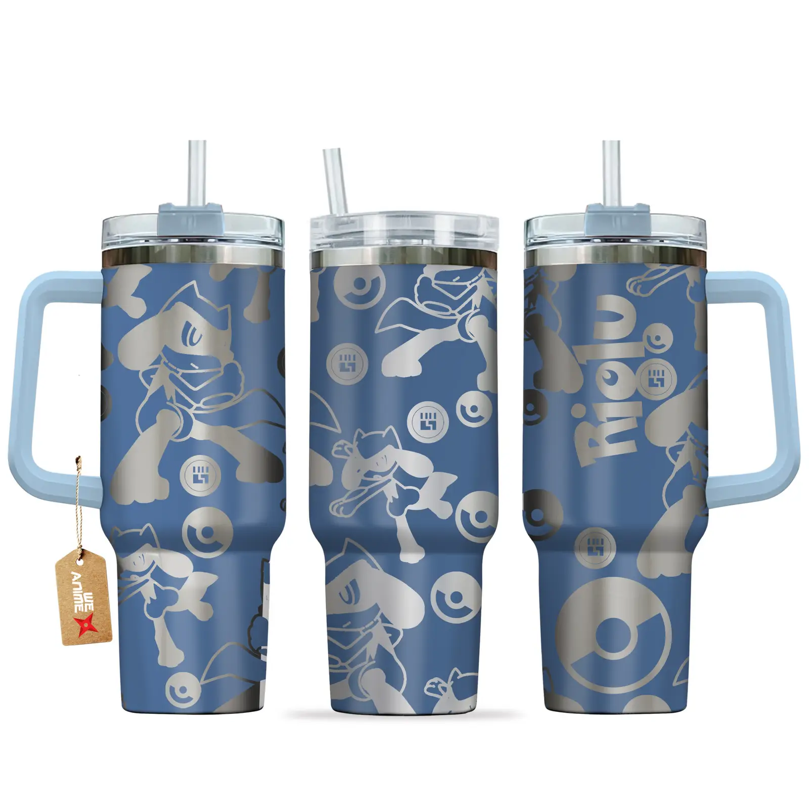 Riolu Anime Tumbler 40oz Collection