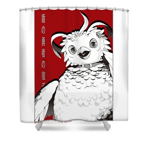 Rising Of The Shield Hero Adventure Manga Shower Curtain | Anime Shower Curtains