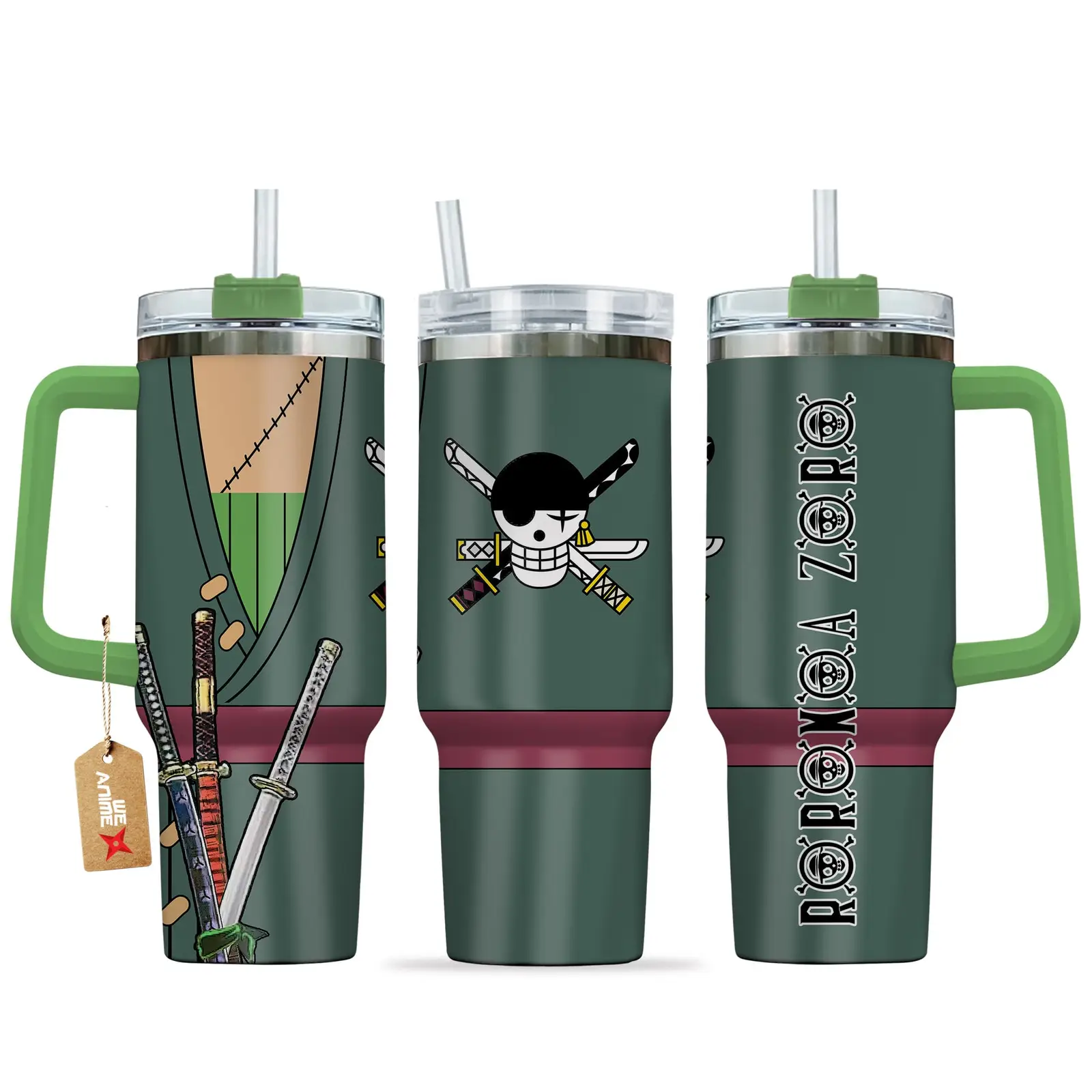 Roronoa Zoro Anime Tumbler 40oz