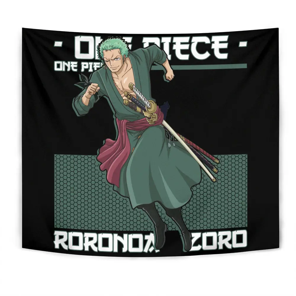 Roronoa Zoro Tapestry Custom Anime Home Decor