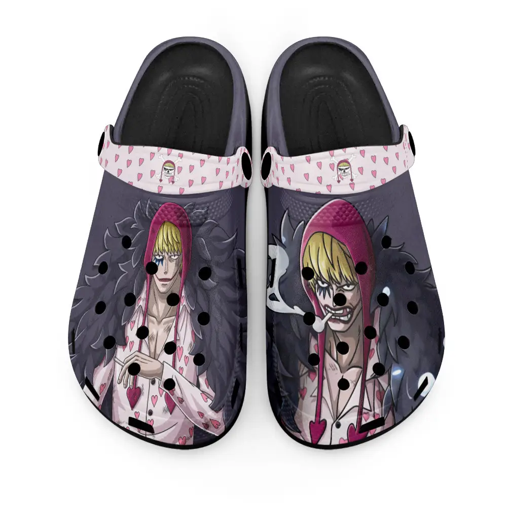 Rosinante Edition Custom Anime Clogs