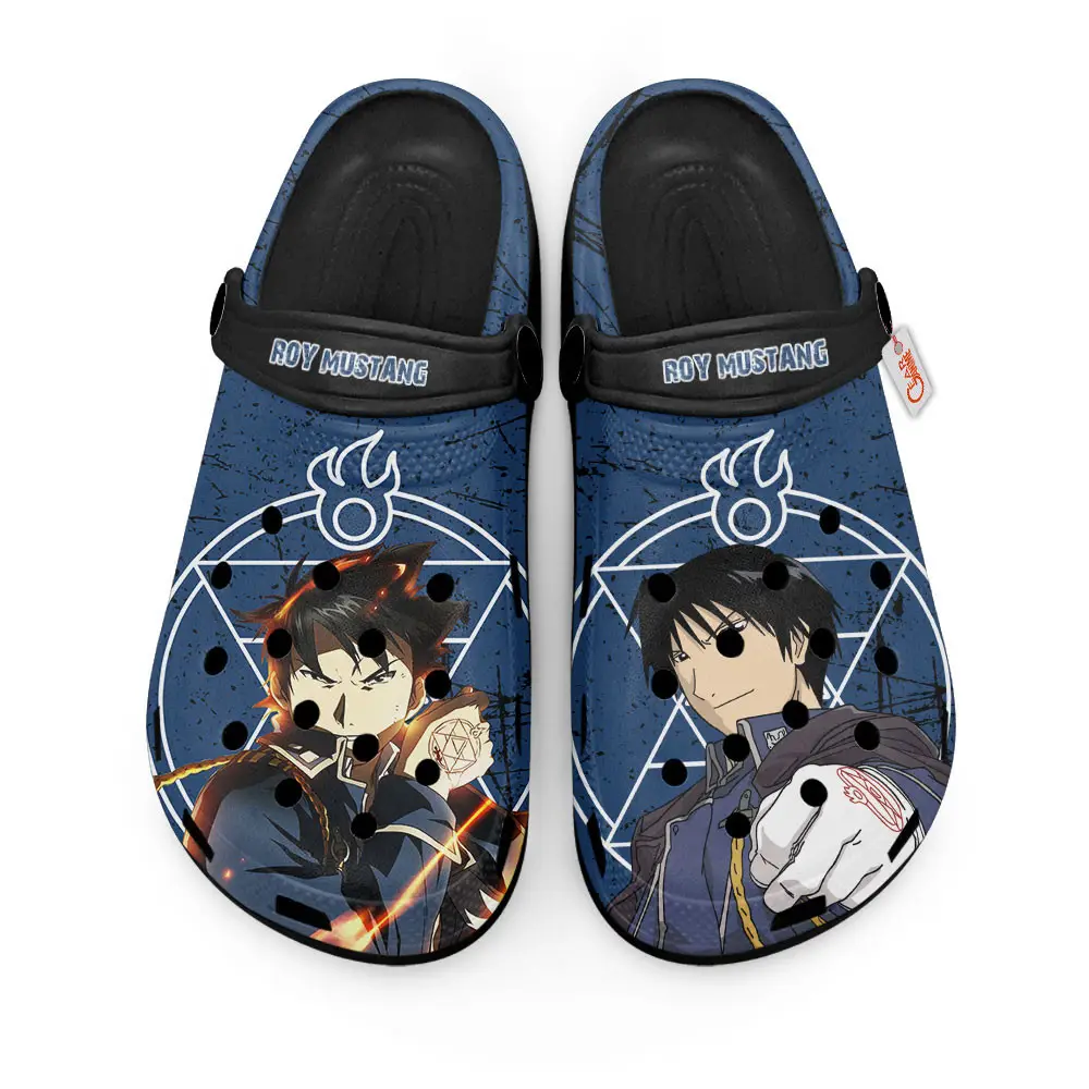 Roy Mustang Personalized Anime Clogs