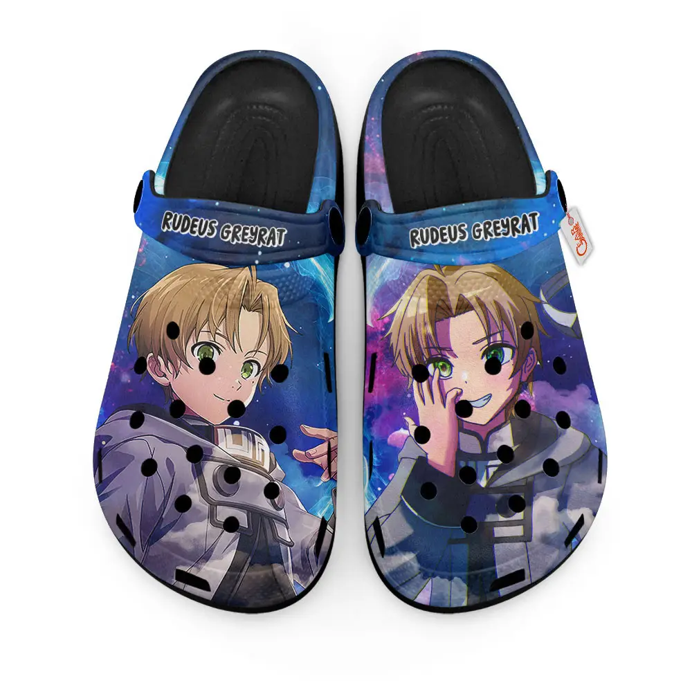 Rudeus Greyrat Edition Custom Anime Clogs