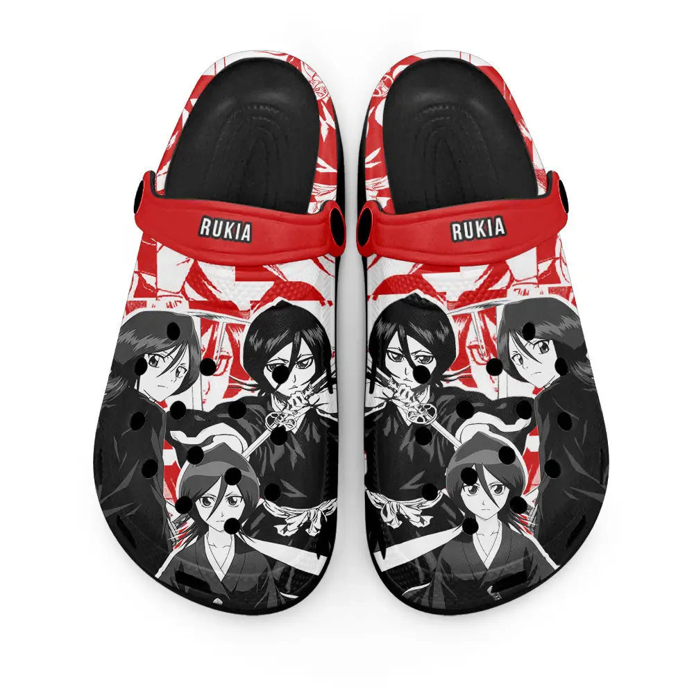 Rukia Kuchiki Premium EVA Clogs Custom Name