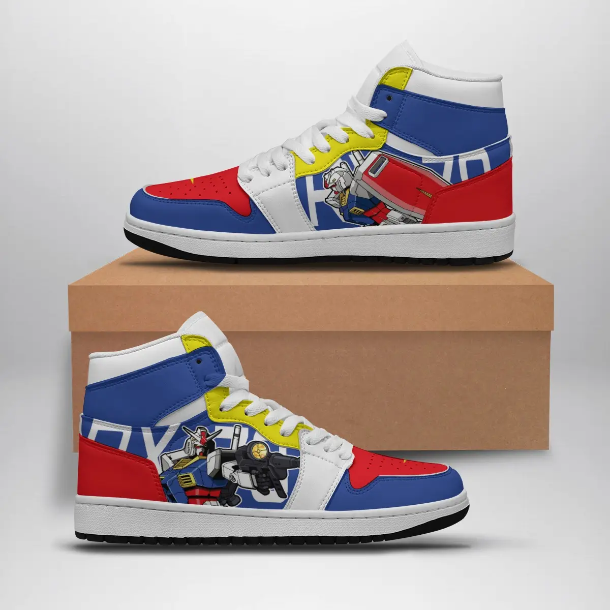 Rx-78-2 Gundam Air Jordan 1 Shoes