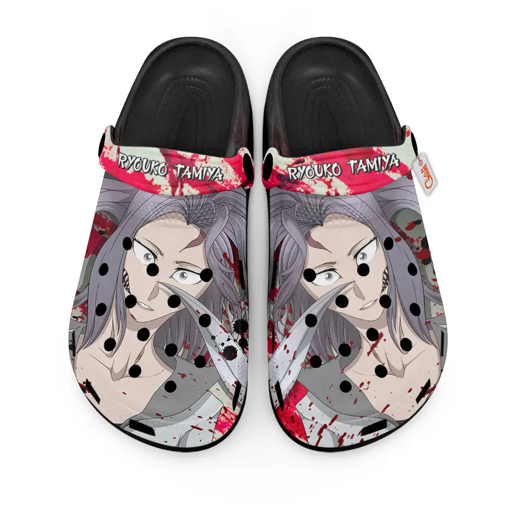 Ryouko Tamiya Horror Halloween Edition Custom Anime Clogs