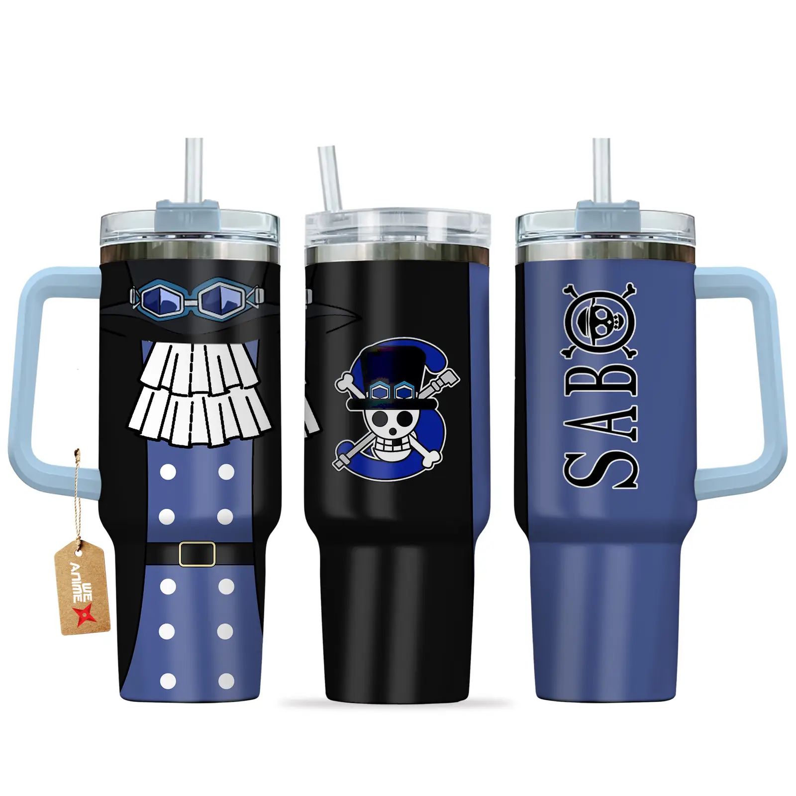Sabo Anime Tumbler 40oz