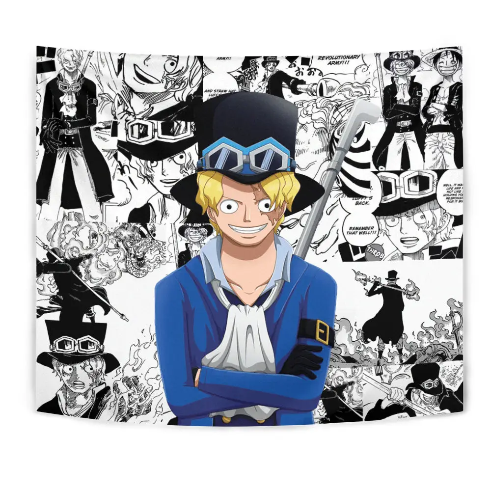 Sabo Tapestry Custom Anime Manga Room Wall Decor